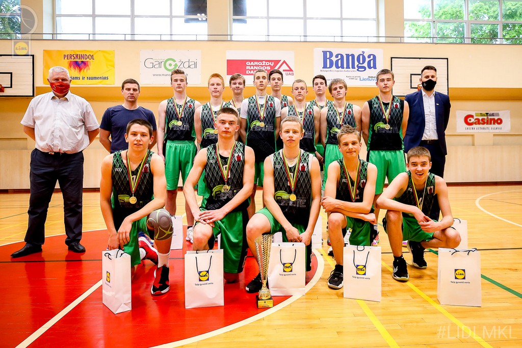 U16 Vaikinų B Divizione Triumfavo Jaunieji Panevėzio Krepsininkai